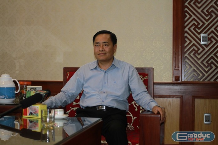 Ông Hồ Tiến Thiệu, Phó chủ tịch Uỷ ban nhân dân tỉnh Lạng Sơn (ảnh Trinh Phúc).