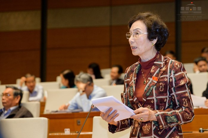 Bà Bùi Thị An, đại biểu Quốc hội khóa 13 (ảnh quochoi.vn).