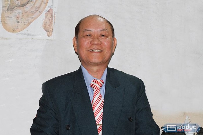 Ông Phan Xuân Xiểm, nguyên Hàm vụ trưởng Vụ 1 Ủy ban kiểm tra Trung ương (ảnh Trinh Phúc).