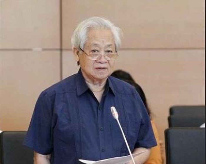 Thầy Phạm Tất Dong, Phó Chủ tịch Hội khuyến học Việt Nam (ảnh nguồn ttxvn).