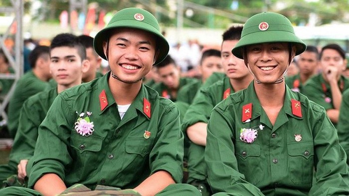 Năm nay tuyển sinh ngành quân đội dựa trên kết quả kỳ thi trung học phổ thông Quốc gia (ảnh nguồn VTV).