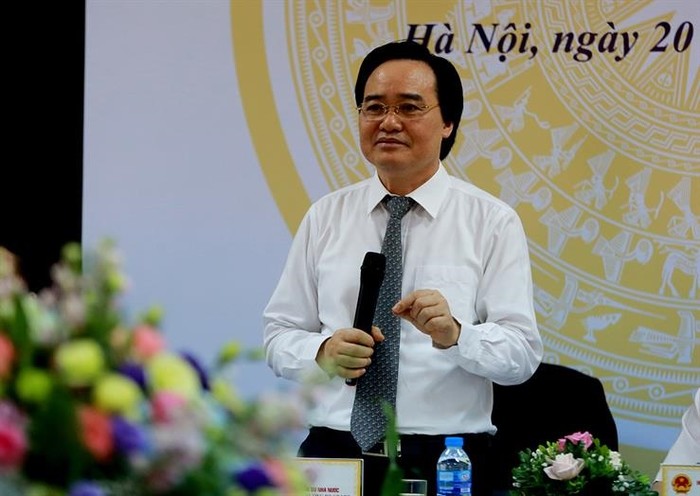 Bộ trưởng Phùng Xuân Nhạ, Chủ tịch Hội đồng Giáo sư nhà nước (ảnh nguồn moet.gov.vn).