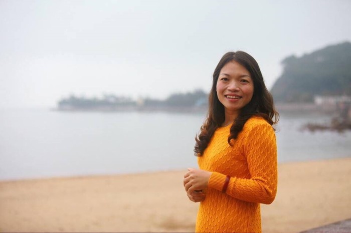 Cô Nguyễn Thị Hợp - giảng viên Khoa Tiếng Anh trường Đại học Ngoại ngữ - Đại học Quốc gia Hà Nội (ảnh nguồn: Bộ Giáo dục và Đào tạo).