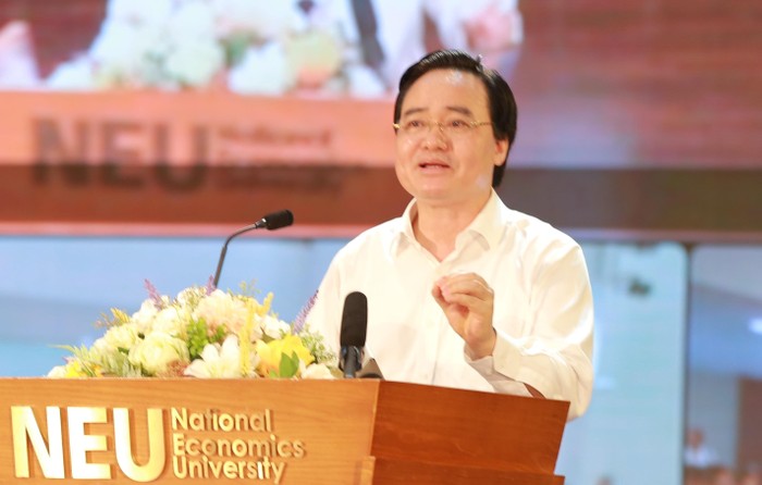 Bộ trưởng Phùng Xuân Nhạ (ảnh: Trinh Phúc).