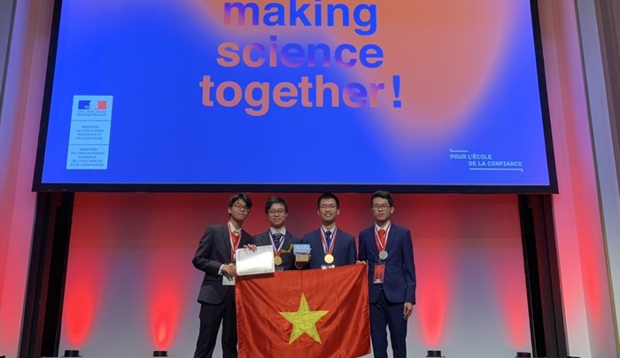 Năm nay, đội tuyển Hóa Học Việt Nam xếp thứ 5 trong tổng số 80 quốc gia tham dự Olympic Hóa học (ảnh nguồn Bộ Giáo dục và Đào tạo).