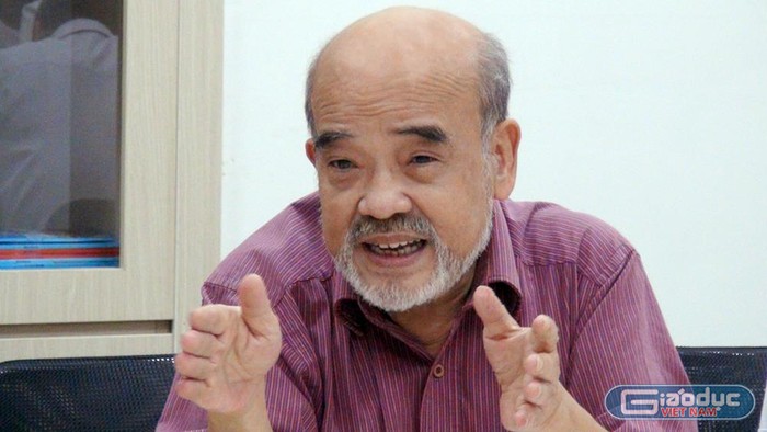 Giáo sư Đặng Hùng Võ, nguyên Thứ trưởng Bộ Tài nguyên và Môi trường (ảnh Tùng Dương).
