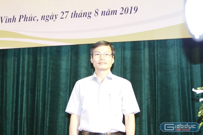 Ông Dương Đức Hùng, Chủ tịch Hội đồng trường Trường Đại học Hải Phòng (ảnh Trinh Phúc).