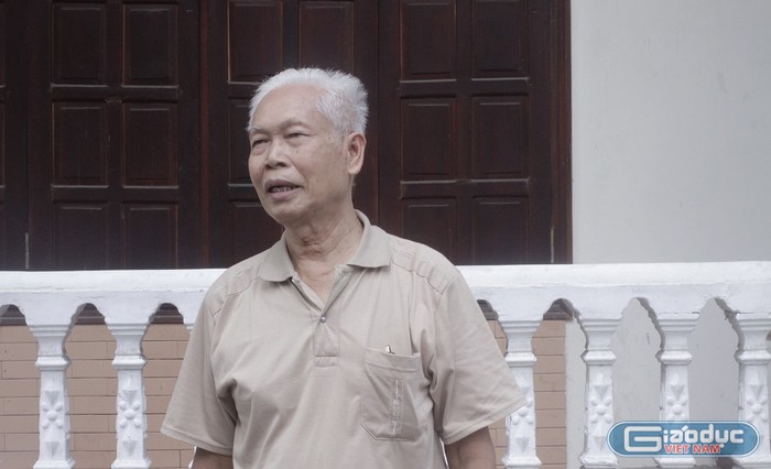 Ông Phạm Huy Nương, 82 tuổi, trú tại tổ 3 phường Trần Phú, thành phố Hà Giang (ảnh Trinh Phúc).