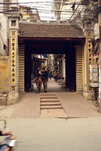 Cách cổng làng Yên Thái không xa là cổng Hậu của làng An Thọ.