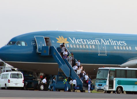 Hãng Hàng không Quốc gia Việt Nam sẽ bắt đầu tăng tải từ ngày 30/8/2012.