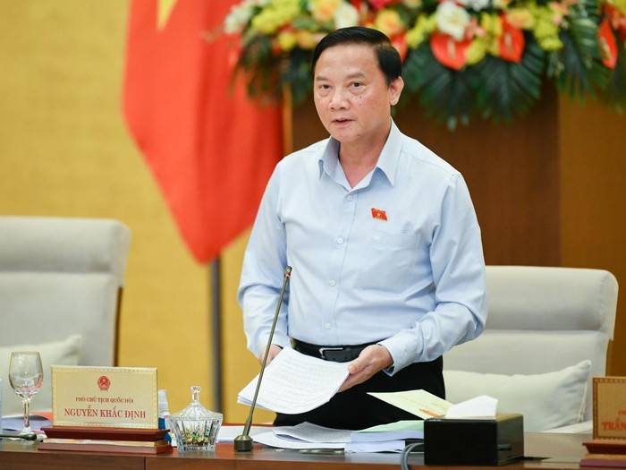 Phó Chủ tịch Quốc hội Nguyễn Khắc Định. Ảnh: Cổng thông tin điện tử Quốc hội