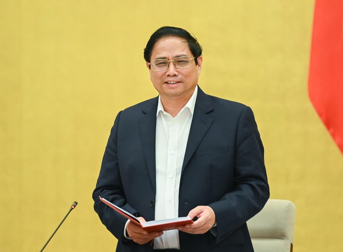 Ủy viên Bộ Chính trị, Thủ tướng Chính phủ Phạm Minh Chính. Ảnh: Cổng thông tin điện tử Quốc hội