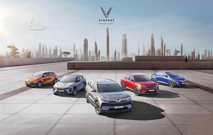 VinFast công bố tham gia triển lãm Los Angeles Auto Show 2022 (LAAS 2022) từ ngày 17-28/11/2022 với 4 mẫu xe điện VF 6, VF 7, VF 8 và VF 9 tương ứng phân khúc B-C-D-E