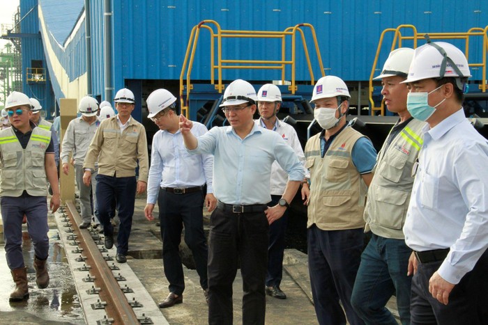 Tổng giám đốc Petrovietnam Lê Mạnh Hùng chỉ đạo khẩn trương chuẩn bị than cho công tác vận hành thử nghiệm nâng công suất toàn bộ Nhà máy nhiệt điện Thái Bình 2.
