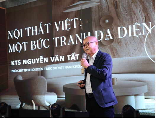 Kiến trúc sư Nguyễn Văn Tất trình bày bối cảnh bức tranh ngành nội thất