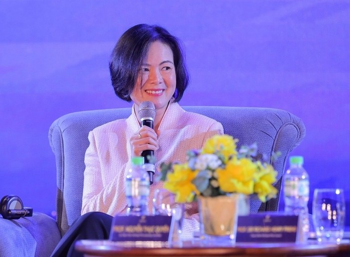 Giáo sư Nguyễn Thục Quyên (đồng chủ tịch Hội đồng Sơ khảo Giải thưởng VinFuture)