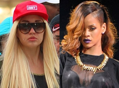 Nữ ca sĩ da màu Rihanna bị phân biệt chủng tộc