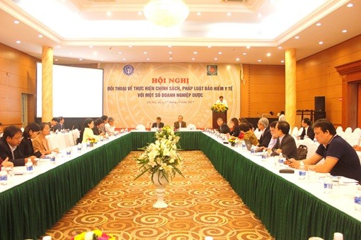 Bảo hiểm xã hội Việt Nam sẽ tập hợp các kiến nghị, cung cấp thông tin, giải đáp và tháo gỡ băn khoăn của doanh nghiệp dược. Ảnh: Bảo hiểm xã hội Việt Nam.