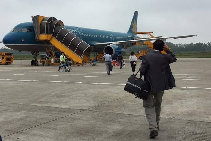 Đầu năm sự cố khách đi Myanmar lên nhầm máy bay Singapore của hãng hàng không Vietnam Airlines được các chuyên gia cho rằng sự cẩu thả của hãng có thể đe dọa nghiêm trọng đến an ninh, an toàn hàng không. Ảnh: Nguyễn Thị Mai.