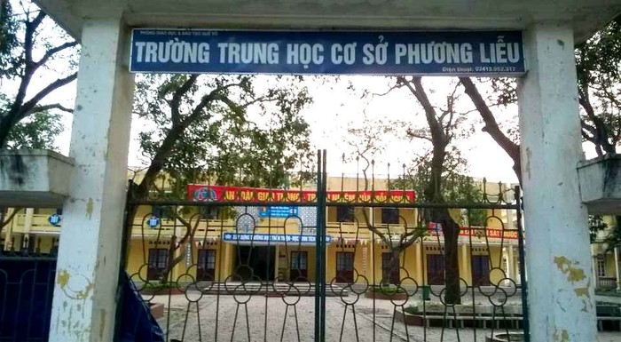 Sau nhiều năm liền sai phạm của Hiệu trưởng Trường trung học cơ sở Phương Liễu mới được làm rõ, nhưng việc xử lý cán bộ sai phạm của lãnh đạo huyện Quế Võ rất chậm. Ảnh: NVCC.