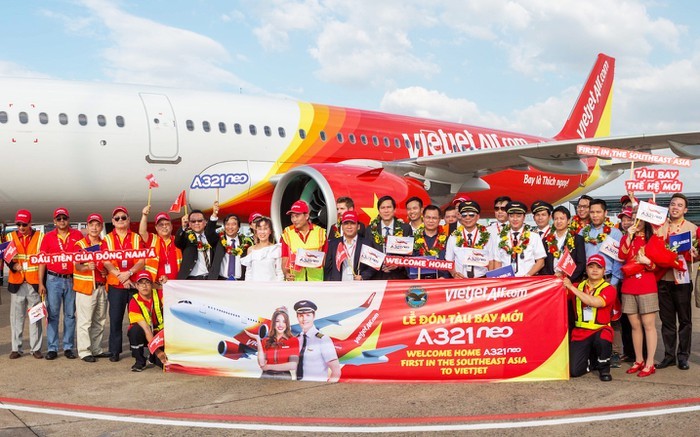 Vietjet tự hào trở thành hãng hàng không đầu tiên, duy nhất trong khu vực Đông Nam Á vận hành thế hệ máy may mới nhất của Airbus.