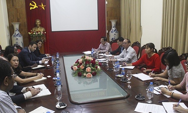 Buổi làm việc giữa Bảo hiểm xã hội Việt Nam với WB và IFC.