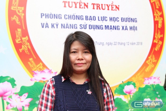 Chuyên gia về bình đẳng giới, giáo dục cho trẻ em gái Trần Thị Phương Nhung cho rằng, chương trình giáo dục phổ thông cần phải thay đổi có chương trình giáo dục giới tính toàn diện cho học sinh. Ảnh: Vũ Phương.