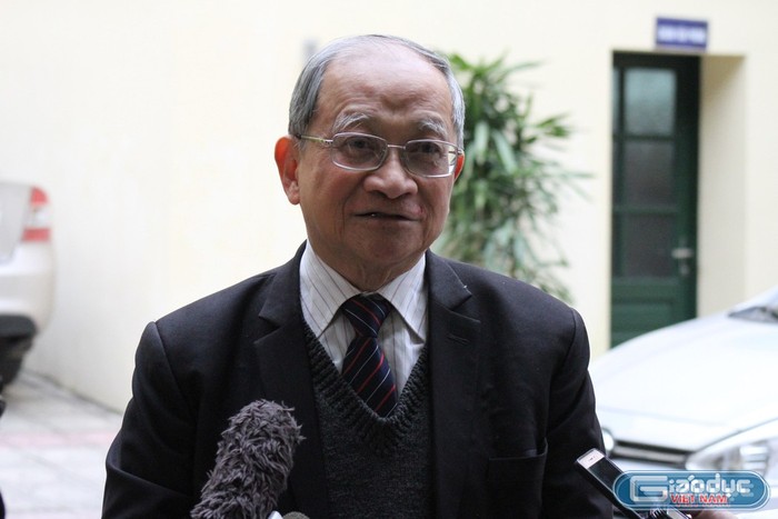 Tiến sĩ Lê Đăng Doanh cho rằng, nỗ lực của Chính phủ sẽ tạo điều kiện thuận lợi nhất để khu vực kinh tế tư nhân phát triển hơn nữa. Ảnh: Vũ Phương.
