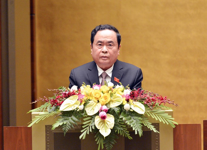 Chủ tịch Ủy ban Trung ương Mặt trận Tổ quốc Việt Nam Trần Thanh Mẫn. Ảnh: Quochoi.vn