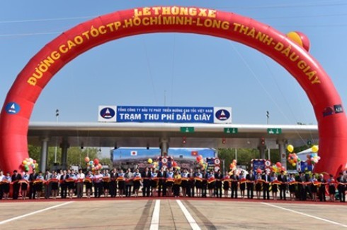 Việc đưa vào hoạt động tuyến cao tốc TP.HCM - Long Thành - Dầu Giây góp phần quan trọng sự phát triển KT - XH của khu vực phía Nam (Ảnh: VGP)