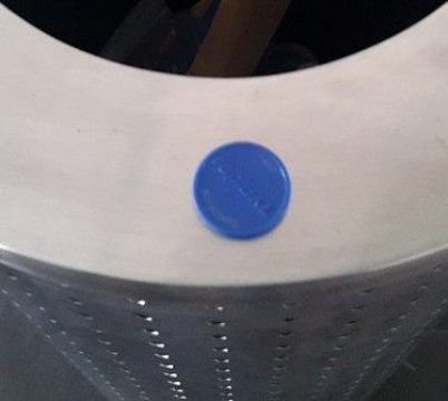 Vé của KL monorail chỉ là một vật thể hình tròn, giống đồng xu xinh xắn, nhỏ nhắn (ảnh: T.T)