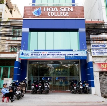 Cơ sở của Trường cao đẳng Hoa Sen tại TP.Hồ Chí Minh