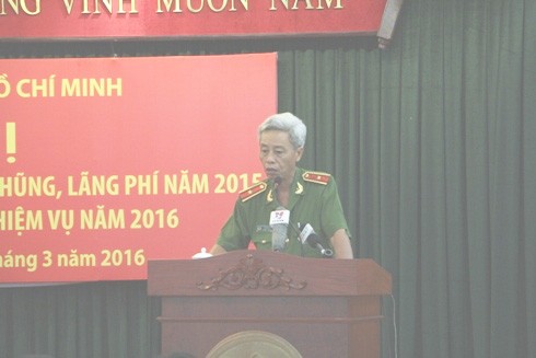 Thiếu tướng Phan Anh Minh cho rằng, kê khai tài sản chỉ có giá trị đút ngăn kéo (ảnh: P.L)