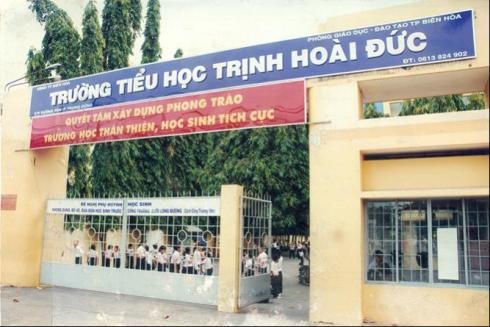 Học sinh trường Trịnh Hoài Đức sẽ gặp khó khăn trong việc đăng ký nguyện vọng lớp 6 - ảnh: website Đồng Nai.
