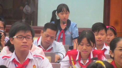 Học sinh TP.Hồ Chí Minh phản ánh vẫn còn tình trạng giáo viên o ép đi học thêm (ảnh: P.L)