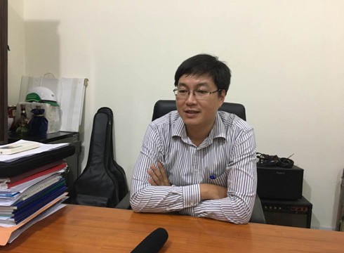 Thạc sĩ Nguyễn Ngọc Trung - Trưởng phòng Tổ chức hành chính, Trường Đại học Sư phạm (ảnh: P.L)