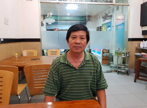 Ông Trương Ngọc Lợi, nguyên giáo viên Trường trung học cơ sở Nguyễn Trường Tộ, Rạch Giá (Ảnh: P.L)