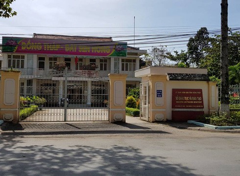 Sở Giáo dục và Đào tạo tỉnh Đồng Tháp, nơi ông Hòa và ông Ân đang công tác (ảnh: P.L)