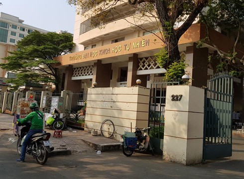 Trường Đại học Khoa học Tự nhiên, nơi ông Trần Thiện Thanh đang công tác (ảnh: P.L)