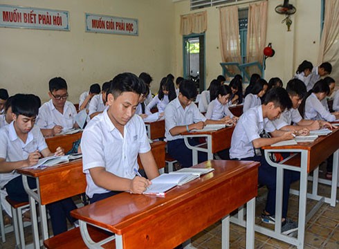 Thí sinh Cà Mau tham dự kỳ thi trung học phổ thông quốc gia (ảnh minh họa từ Cổng thông tin Cà Mau)