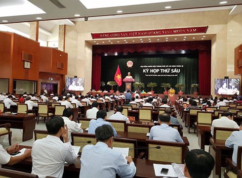 Một kỳ họp của Hội đồng Nhân dân Thành phố Hồ Chí Minh, khóa IX đã diễn ra (ảnh: P.L)
