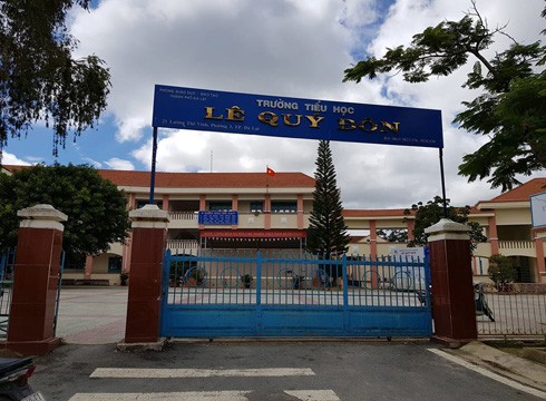 Trường tiểu học Lê Quý Đôn, thành phố Đà Lạt, tỉnh Lâm Đồng (ảnh: P.L)