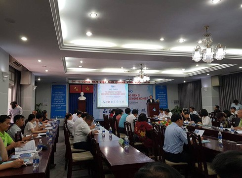 Hội thảo do Đại học Quốc gia Thành phố Hồ Chí Minh tổ chức trong ngày 22/9/2018 (ảnh: P.L)