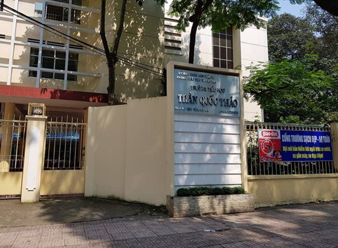 Trường tiểu học Trần Quốc Thảo, quận 3, Thành phố Hồ Chí Minh (ảnh: P.L)