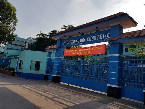 Trường trung học cơ sở Lê Lợi, quận 3, Thành phố Hồ Chí Minh (ảnh: P.L)