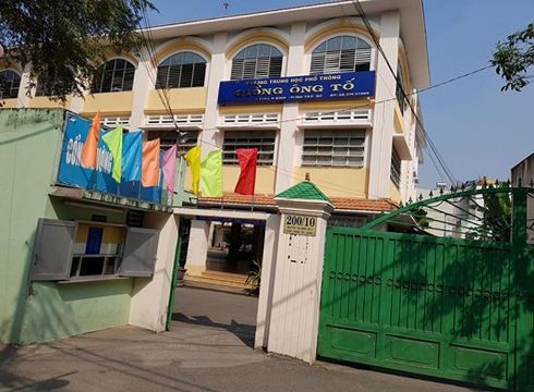 Trường trung học phổ thông Giồng Ông Tố, quận 2, Thành phố Hồ Chí Minh (ảnh: P.L)