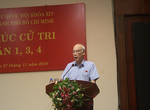 Phó trưởng đoàn chuyên trách, Đoàn đại biểu Quốc hội thành phố - ông Phan Nguyễn Như Khuê (ảnh: P.L)