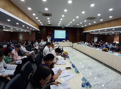 Hội thảo góp ý dự thảo Luật Giáo dục sửa đổi ở Trường Đại học Luật Thành phố Hồ Chí Minh (ảnh: P.L)