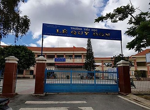 Trường tiểu học Lê Quý Đôn, thành phố Đà Lạt, tỉnh Lâm Đồng (ảnh: P.L)