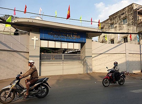 Trường trung học phổ thông Nguyễn Trung Trực, quận Gò Vấp, Thành phố Hồ Chí Minh (ảnh: P.L)